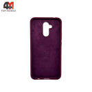 Чехол для Huawei Mate 20 Lite Silicone Case, цвет марсала