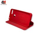 Чехол-книга для Huawei Y6 Prime 2018/Y6 2018/Honor 7A Pro/Honor 7C красного цвета, New Case