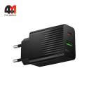 Сетевой адаптер Borofone  BAS76A, USB-C/USB, 30W, черный