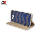 Чехол-книга для Samsung J7 Prime/On7 2016/G610 золотого цвета, Skin