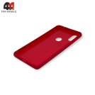 Чехол для Xiaomi Mi Mix 2S пластиковый, глянцевый с логотипом, красного цвета