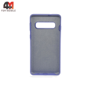 Чехол для Samsung S10 Plus Silicone Case, лавандового цвета