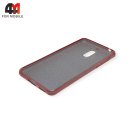 Чехол для Nokia 6 2017 силиконовый с блестками, розового цвета