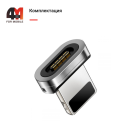 Baseus Переходник CALXC-E, Lightning, magnetic, серебро