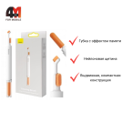 Baseus Щетка для очистки наушников и смарфонов, NGBS000002, белого цвета