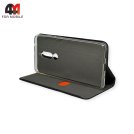 Чехол-книга для Nokia 5 2018 / 5.1 2018 тканевый, черного цвета