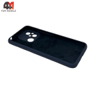 Чехол для Xiaomi Redmi 12C Silicone Case, темно-синего цвета