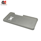 Чехол для Xiaomi Poco X3/X3 Pro Silicone Case, белого цвета