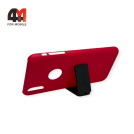 Чехол Iphone Xs Max пластиковый, с подставкой, красного цвета, Nillkin