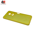 Чехол для Honor X7 Silicone Case, желтого цвета