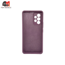 Чехол Samsung A53 5G Silicone Case, лилового цвета