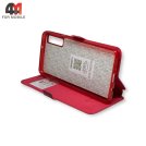 Чехол-книга для Samsung A7 2018/A750 красного цвета, Experts