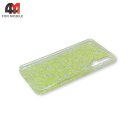 Чехол для Huawei Honor 20/Nova 5T силиконовый, глиттер, желтого цвета