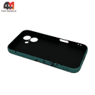 Чехол для Iphone 16 силиконовый, 033 зелено-оранжевый, Luxo