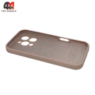 Чехол для Iphone 16 Pro Silicone Case Squared, 19 пудровый