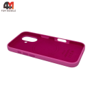 Чехол для Iphone 16 Silicone Case Premium+MagSafe, Peony