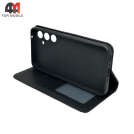 Чехол-книга для Samsung A55 5G в бок, черного цвета