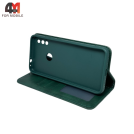 Чехол-книга для Xiaomi Redmi Note 7/Note 7 Pro в бок, зеленого цвета