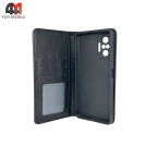 Чехол-книга для Xiaomi Redmi Note 10 pro/Note 10 pro max в бок, черного цвета