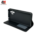 Чехол-книга для Xiaomi Redmi Note 10 pro/Note 10 pro max в бок, черного цвета