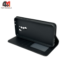 Чехол-книга для Xiaomi Redmi 9/Poco M2 в бок, черного цвета