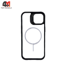 Чехол для Iphone 15 Pro Max Protective Plus+MagSafe, черного цвета