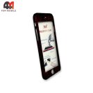 Чехол Iphone 6/6S пластиковый, 360, черно-красного цвета