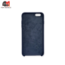 Чехол Iphone 6/6S Silicone Case, 8 черно-синий