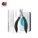 Набор для педикюра Ronavo, 4 в 1, черный