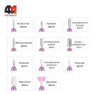 Аппарат для маникюра и педикюра Nail Drill, ENF-001, фиолетовый