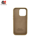 Чехол Iphone 13 Pro Max Silicone Case, 28 горчичный