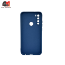 Чехол для Xiaomi Redmi Note 8 Silicone Case, темно-синего цвета