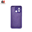 Чехол для Xiaomi Redmi 12C Silicone Case, фиолетового цвета