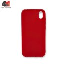 Чехол для Huawei Y5 2019/Honor 8S силиконовый, матовый, красного цвета