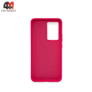Чехол для Xiaomi Poco F5 Pro 5G/Redmi K60/K60 Pro Silicone Case, ярко-розового цвета