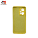 Чехол для Xiaomi Redmi Note 12 Pro Plus 5G Silicone Case, желтого цвета