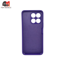 Чехол для Huawei Honor X6A 4G Silicone Case, фиолетового цвета