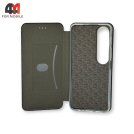 Чехол-книга для Honor X5 Plus/X6A 5G бордового цвета