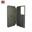 Чехол-книга для Honor X7B бок ракушка, бордового цвета