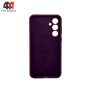Чехол для Samsung A35 5G Silicone Case, цвет марсала