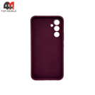 Чехол для Samsung A55 5G Silicone Case, цвет марсала