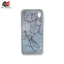 Чехол для Huawei Y5 2019/Honor 8S силиконовый с попсокетом, сине-фиолетового цвета