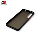 Чехол для Xiaomi Mi A3 Lite/Mi 9 Lite пластиковый с усиленной рамкой, черного цвета