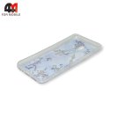 Чехол для Xiaomi Redmi 8A силиконовый с попсокетом, голубого цвета