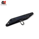 Чехол для Xiaomi Redmi Note 8T пластиковый, противоударный с подставкой, синего цвета, Case