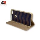 Чехол-книга для Xiaomi Redmi Note 5A Prime золотого цвета, Skin