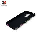 Чехол для Xiaomi Pocophone F1 силиконовый с рисунком, цветы