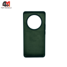 Чехол для Huawei Honor X9C Silicone Case, темно-зеленого цвета