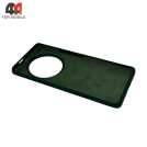 Чехол для Huawei Honor X9C Silicone Case, темно-зеленого цвета