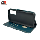 Чехол-книга для Huawei P Smart 2021 шов, зеленого цвета, Case